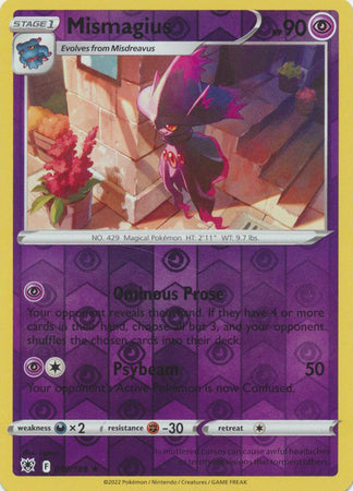 Mismagius 059/189 Reverse Holo-Kantocards