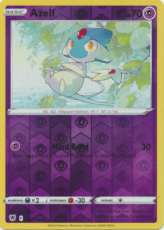 Azelf 067/189 Reverse Holo-Kantocards