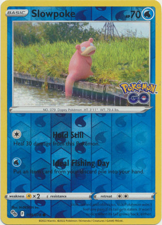 Slowpoke 019/078 Reverse Holo-Kantocards