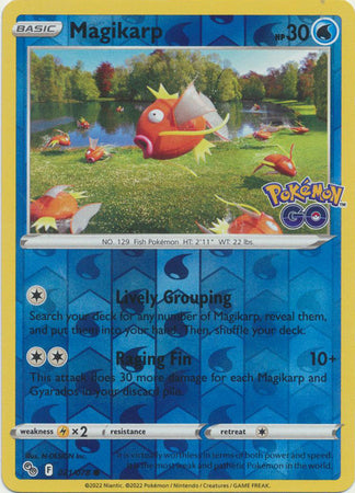 Magikarp 021/078 Reverse Holo-Kantocards