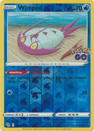 Wimpod 025/078 Reverse Holo-Kantocards