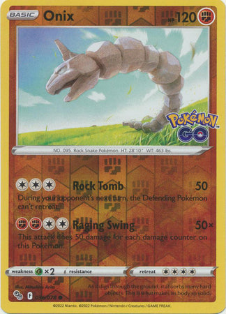Onix 036/078 Reverse Holo-Kantocards