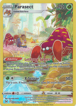 Parasect TG01/TG30-Kantocards