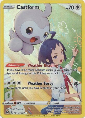 Castform TG11/TG30-Kantocards