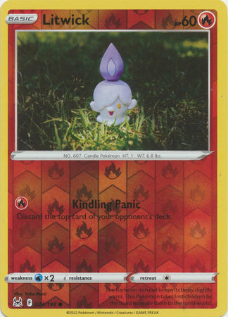 Litwick 024/196 Reverse Holo-Kantocards
