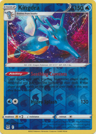 Kingdra 037/196 Reverse Holo-Kantocards