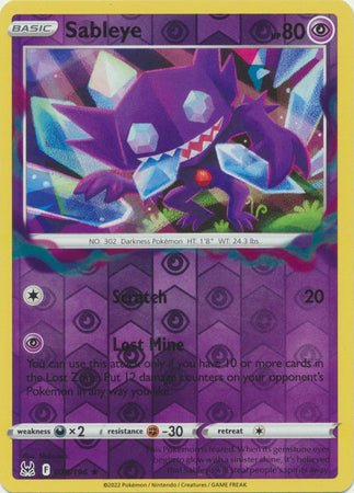 Sableye 070/196 Reverse Holo-Kantocards