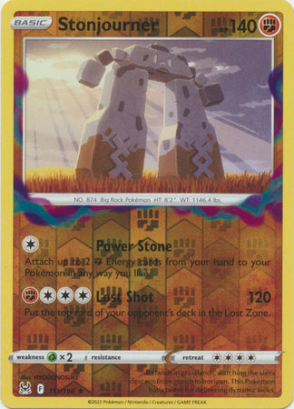 Stonjourner 111/196 Reverse Holo-Kantocards