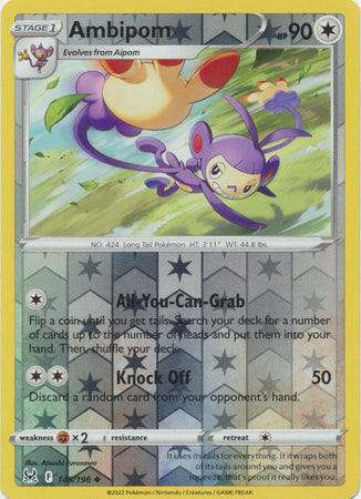 Ambipom 145/196 Reverse Holo-Kantocards