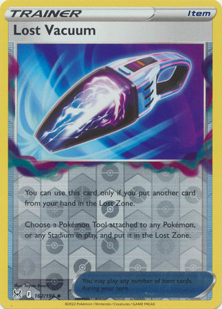 Lost Vacuum 162/196 Reverse Holo-Kantocards
