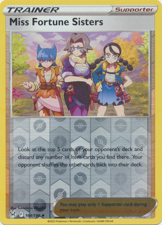 Miss Fortune Sisters 164/196 Reverse Holo-Kantocards