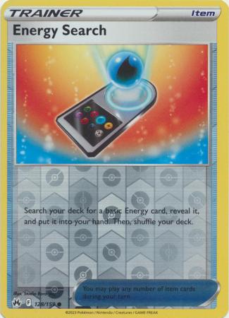 Energy Search 128/159 Reverse Holo-Kantocards