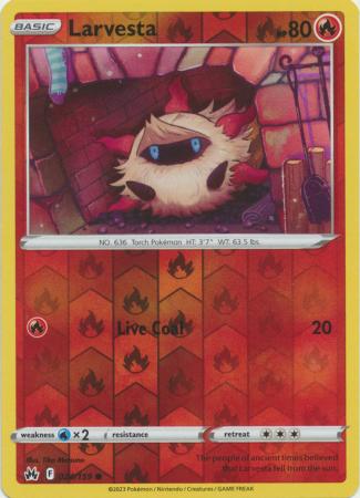 Larvesta 024/159 Reverse Holo-Kantocards