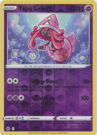Tapu Lele 064/159 Reverse Holo-Kantocards