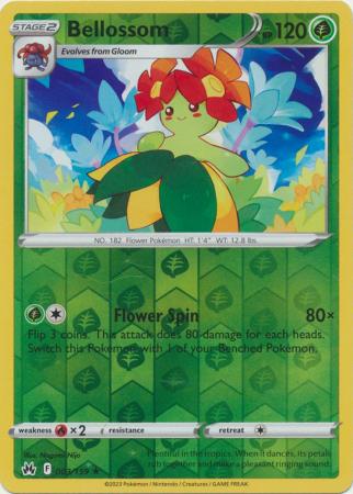 Bellossom 003/159 Reverse Holo-Kantocards