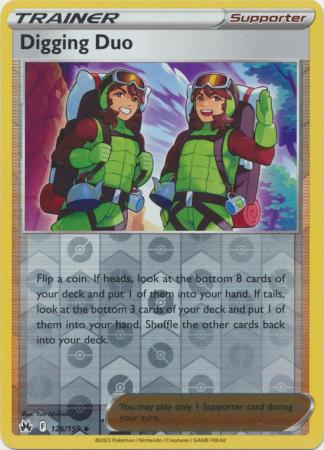 Digging Duo 126/159 Reverse Holo-Kantocards