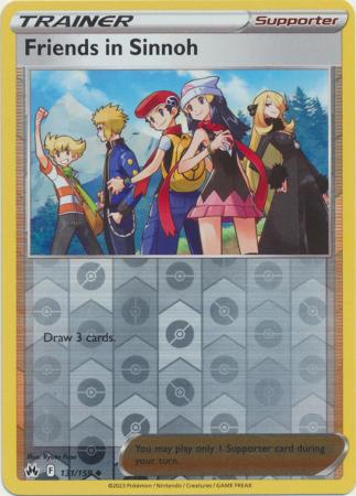 Friends in Hisui 130/159 Reverse Holo-Kantocards