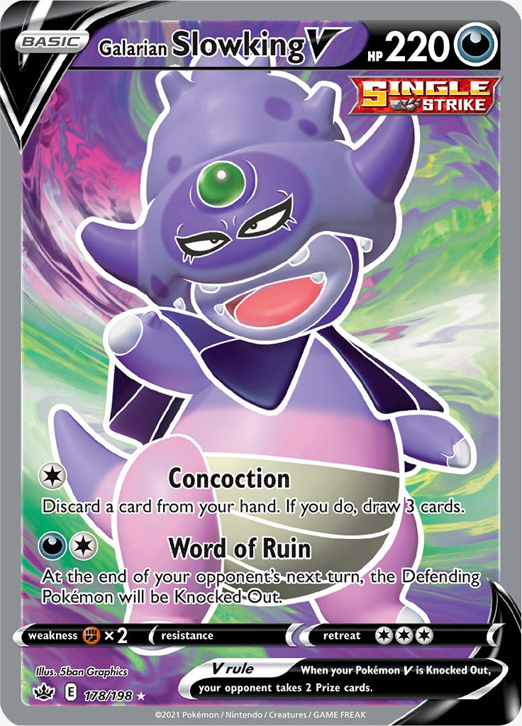 Galarian Slowking V 178/198-Kantocards