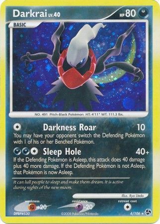 Darkrai Lv.40 4/106-Kantocards