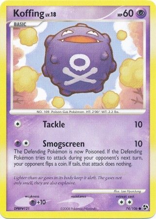 Koffing 74/106-Kantocards
