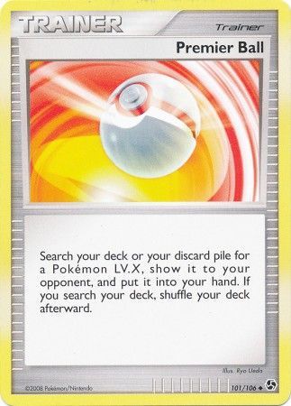 Premier Ball 101/106-Kantocards