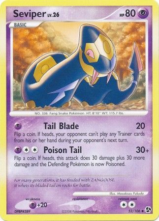 Seviper 52/106-Kantocards