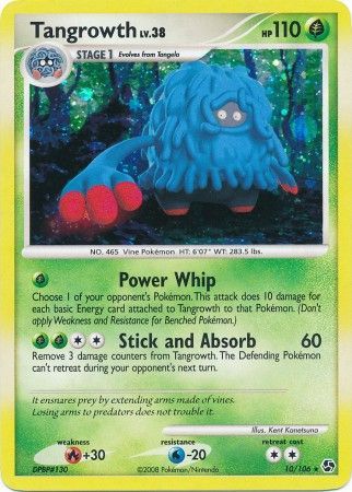 Tangrowth 10/106-Kantocards