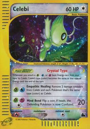 Celebi 145/144-Kantocards
