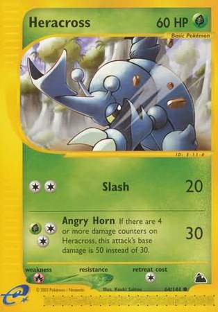 Heracross 64/144-Kantocards