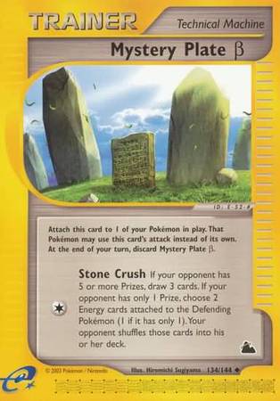 Mystery Plate (Beta) 134/144-Kantocards