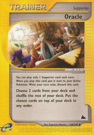 Oracle 138/144-Kantocards