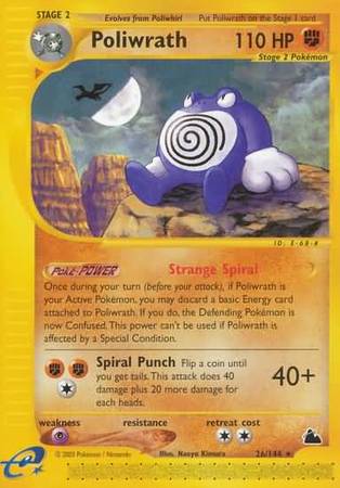 Poliwrath 26/144-Kantocards