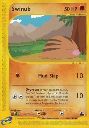 Swinub 108/144-Kantocards