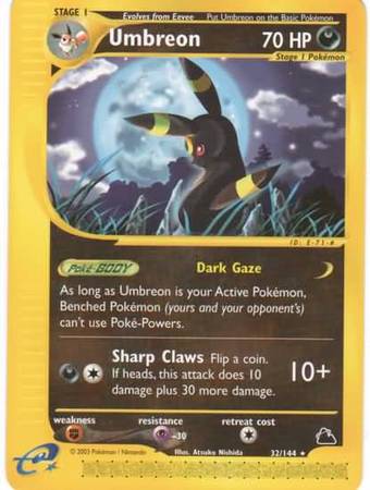 Umbreon 32/144-Kantocards