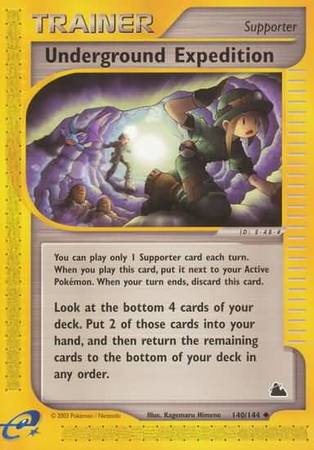 Underground Expedition 140/144-Kantocards