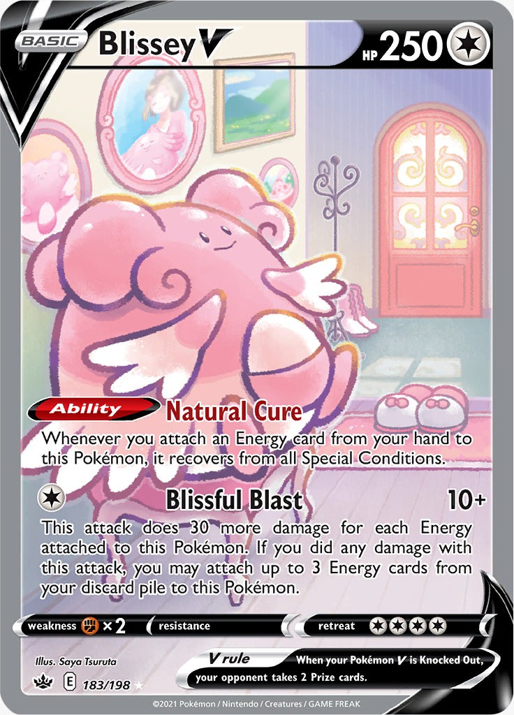 Blissey V 183/198-Kantocards