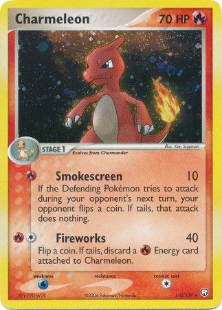 Charmeleon 110/109-Kantocards