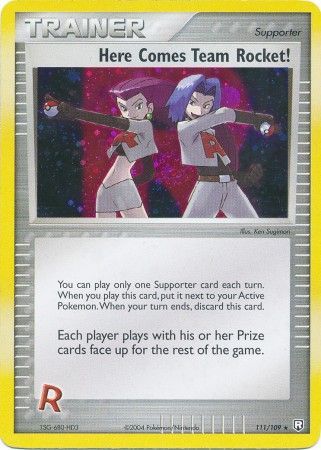 Here Comes Team Rocket! 111/109-Kantocards
