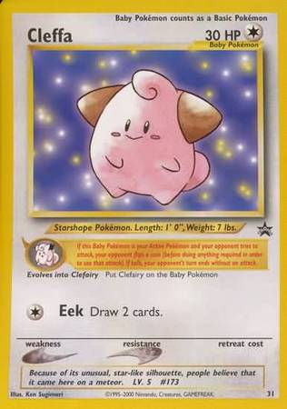 Cleffa 31 Promo-Kantocards