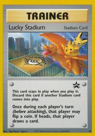 Lucky Stadium 41 Promo-Kantocards