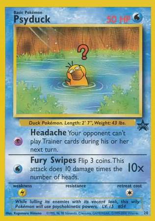 Psyduck 20 Promo-Kantocards