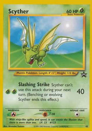 Scyther 45 Promo-Kantocards