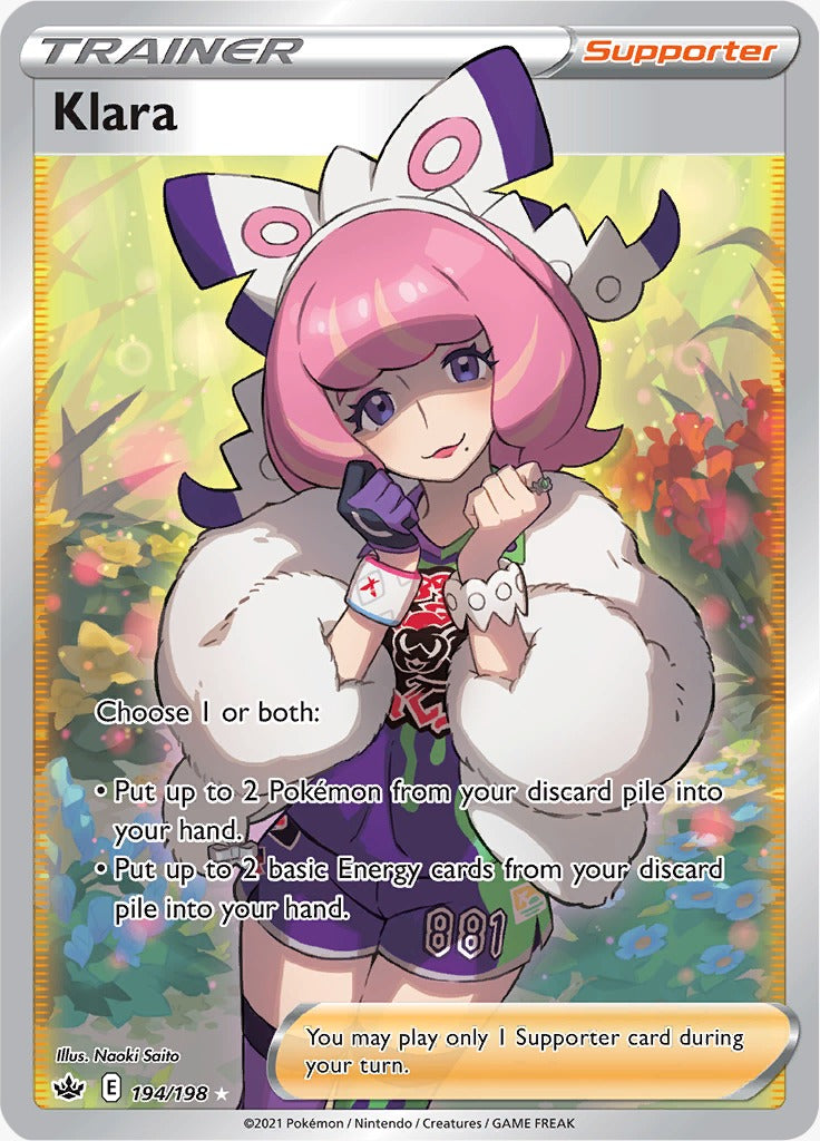Klara 194/198-Kantocards