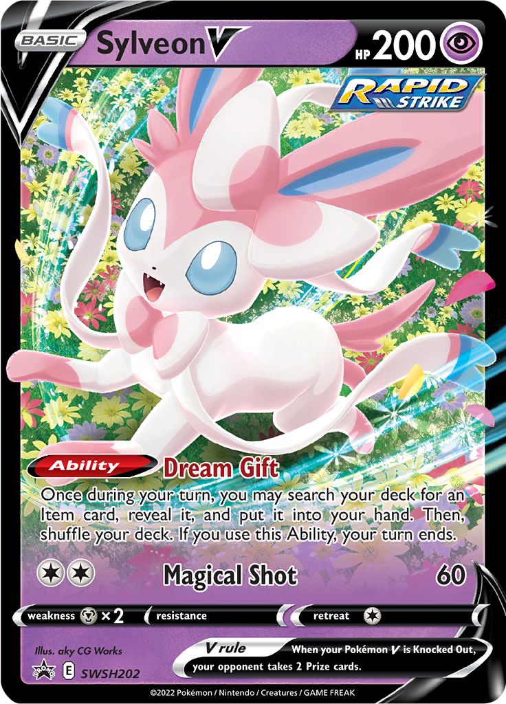 Sylveon V SWSH202 - Español-Kantocards