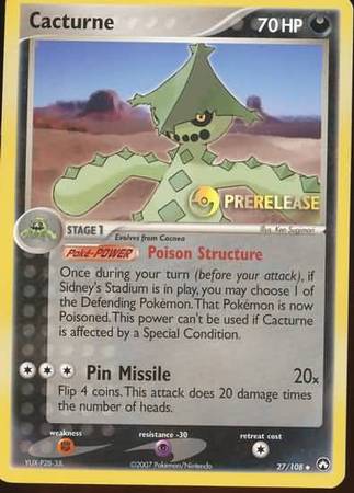 Cacturne 27/108-Kantocards