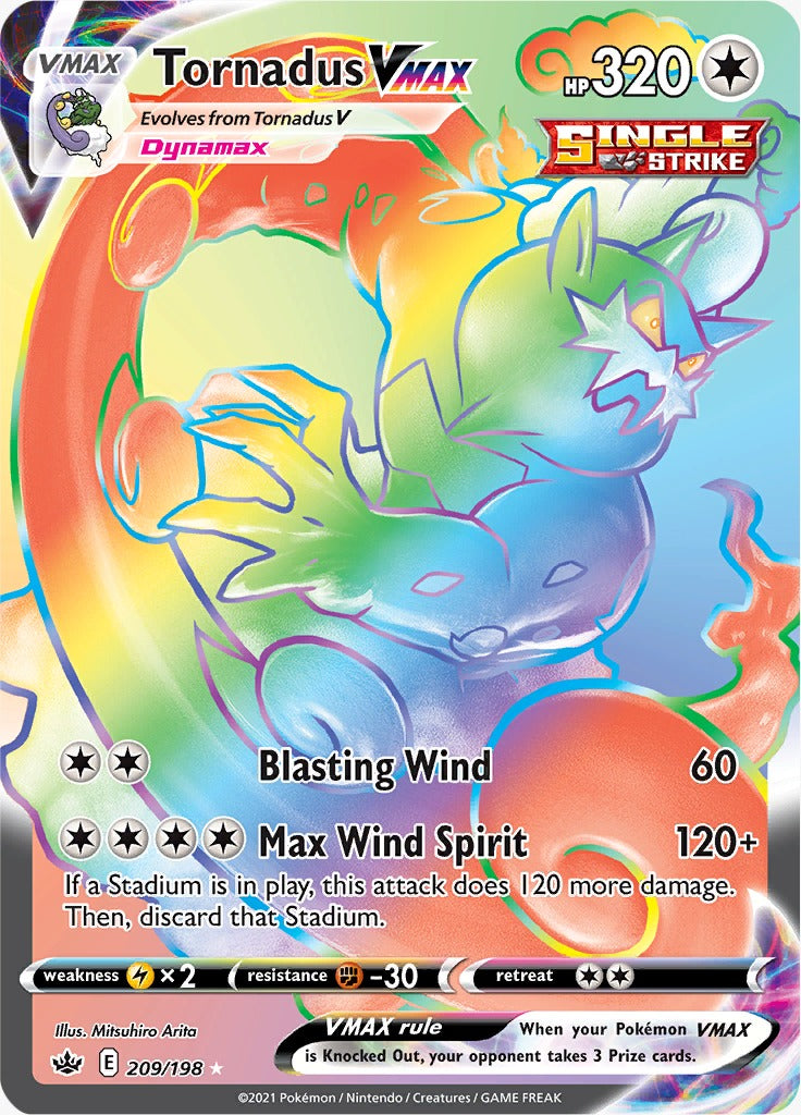 Tornadus VMAX 209/198-Kantocards