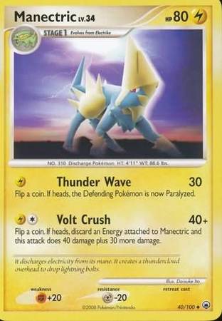 Manectric 40/100-Kantocards