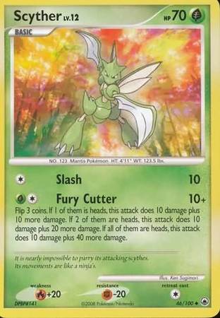 Scyther 46/100-Kantocards