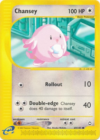 Chansey 69/147-Kantocards
