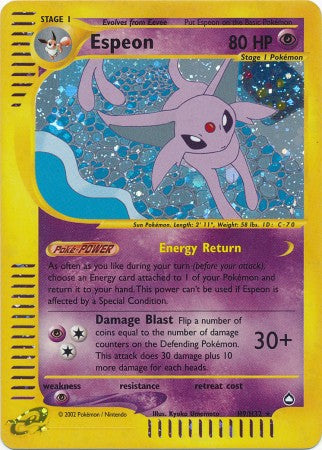 Espeon H9/H32 - Holo-Kantocards